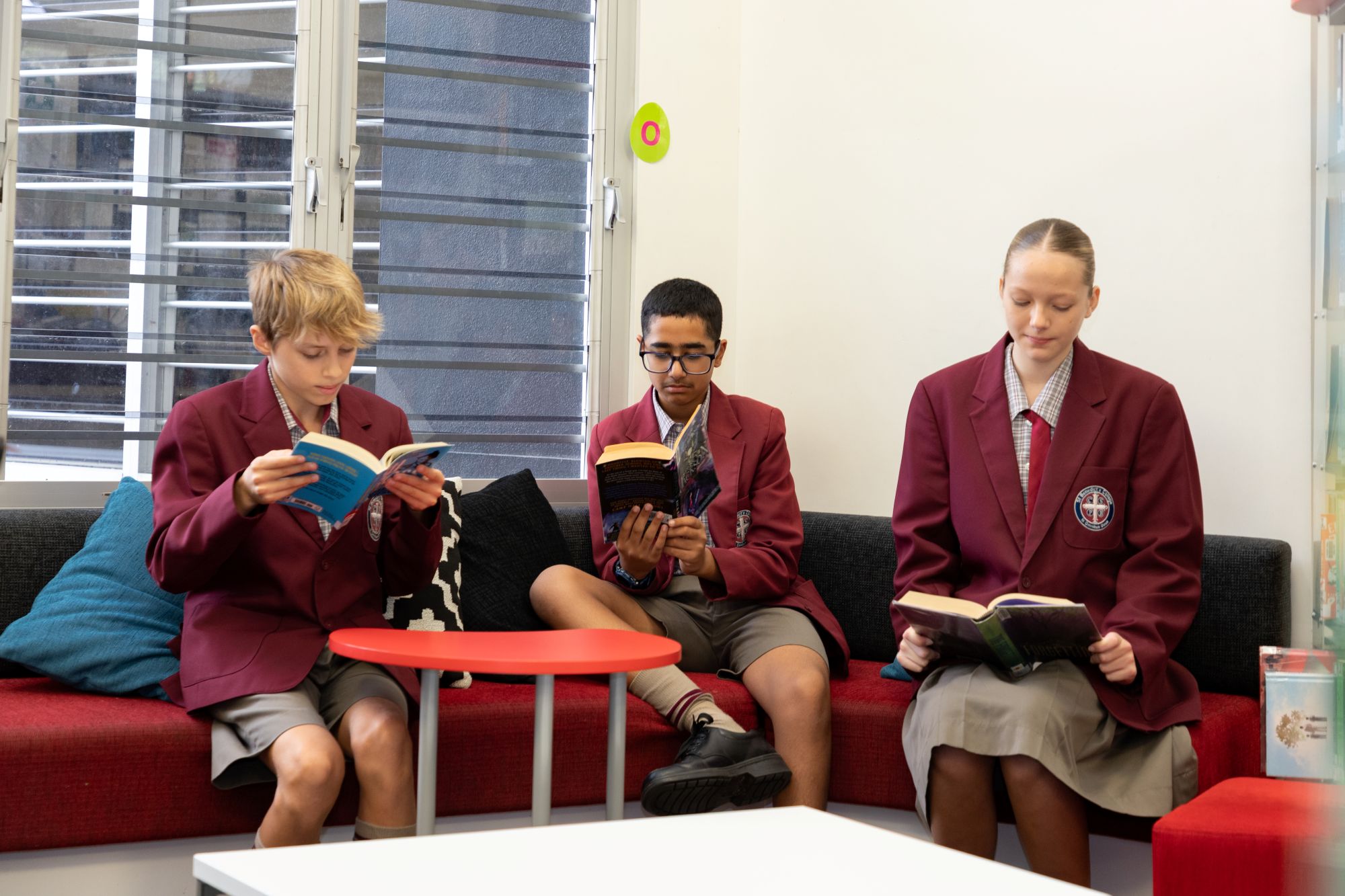 St Benedicts Resource Centre Students Reading